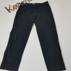 J.Crew Women's navy blue capri's size 2